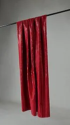 Cortinas - Cortinas de terciopelo Ofelia (roja)